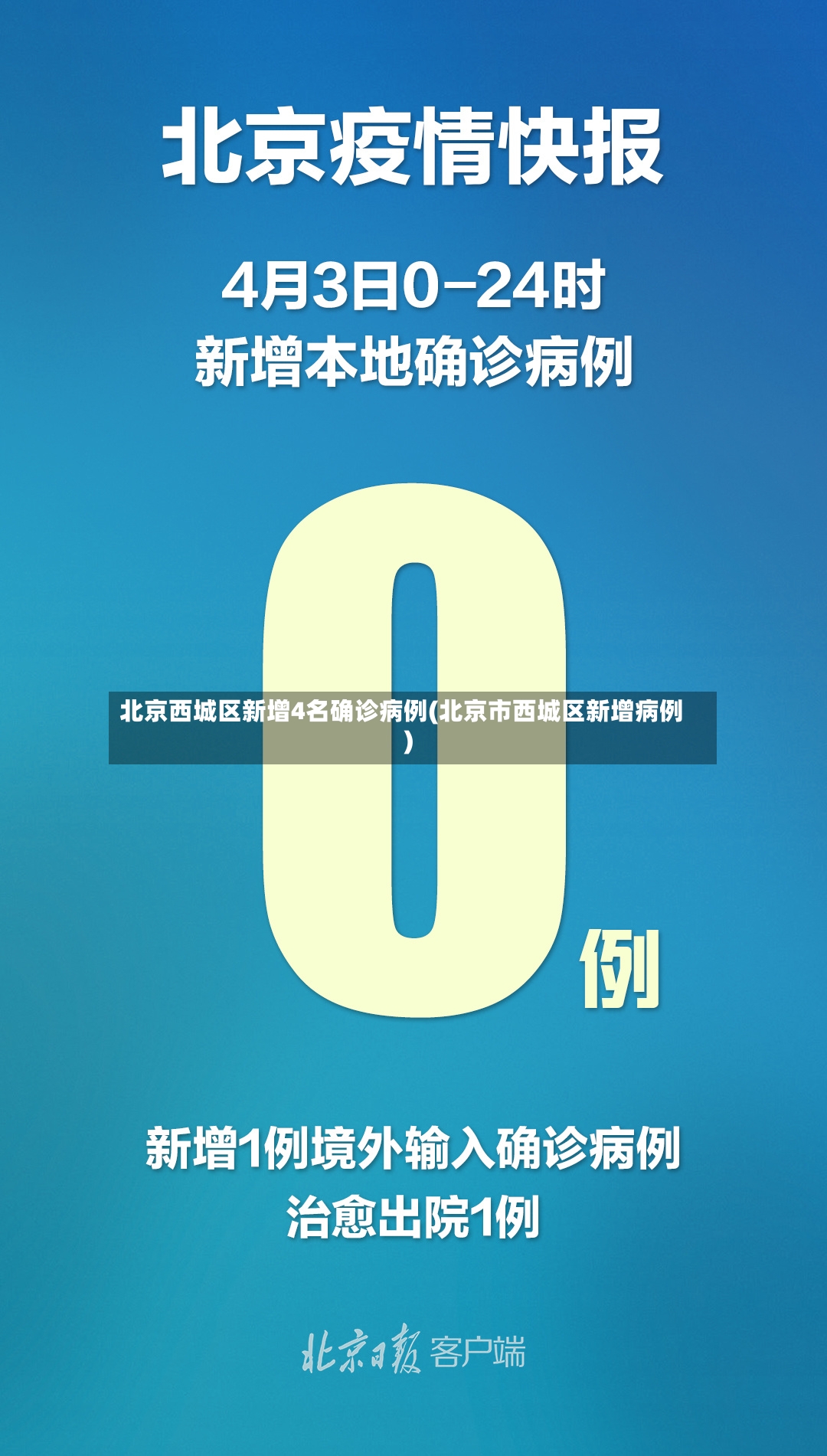 北京西城区新增4名确诊病例(北京市西城区新增病例)-第3张图片
