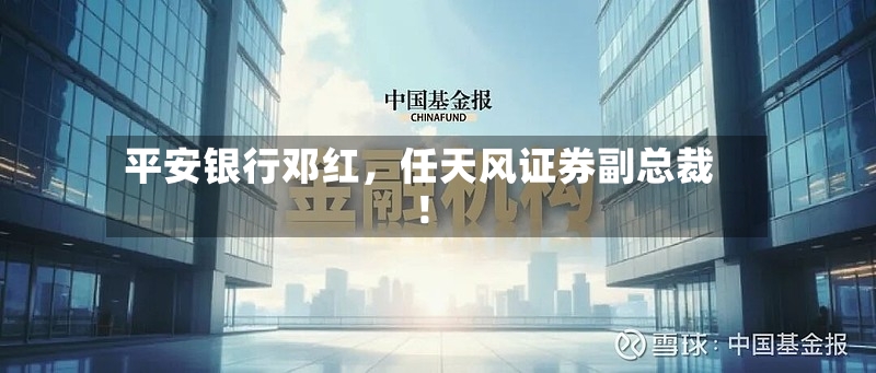 平安银行邓红，任天风证券副总裁！-第2张图片