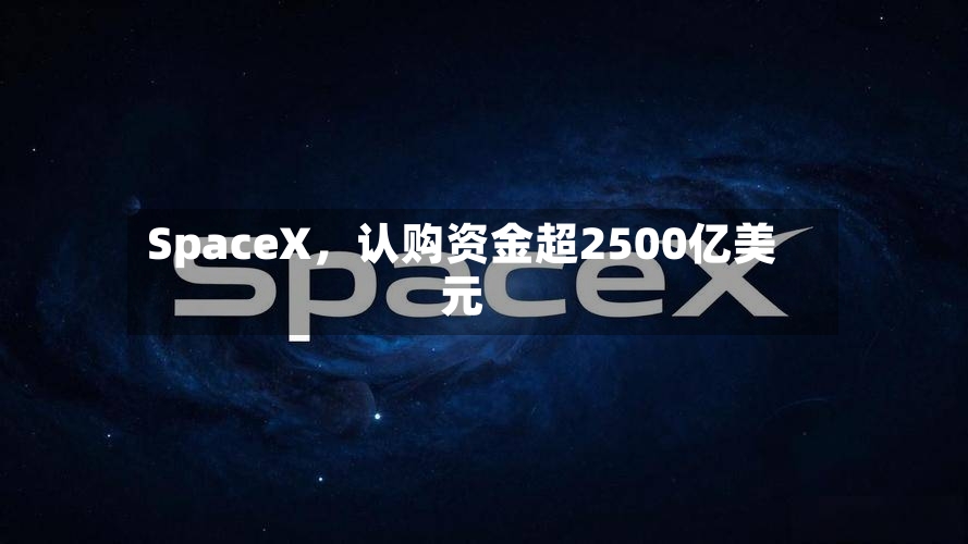 SpaceX	，认购资金超2500亿美元-第2张图片