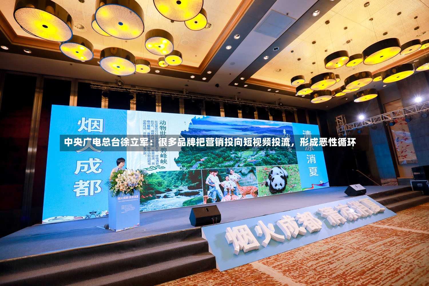 中央广电总台徐立军：很多品牌把营销投向短视频投流	，形成恶性循环-第2张图片