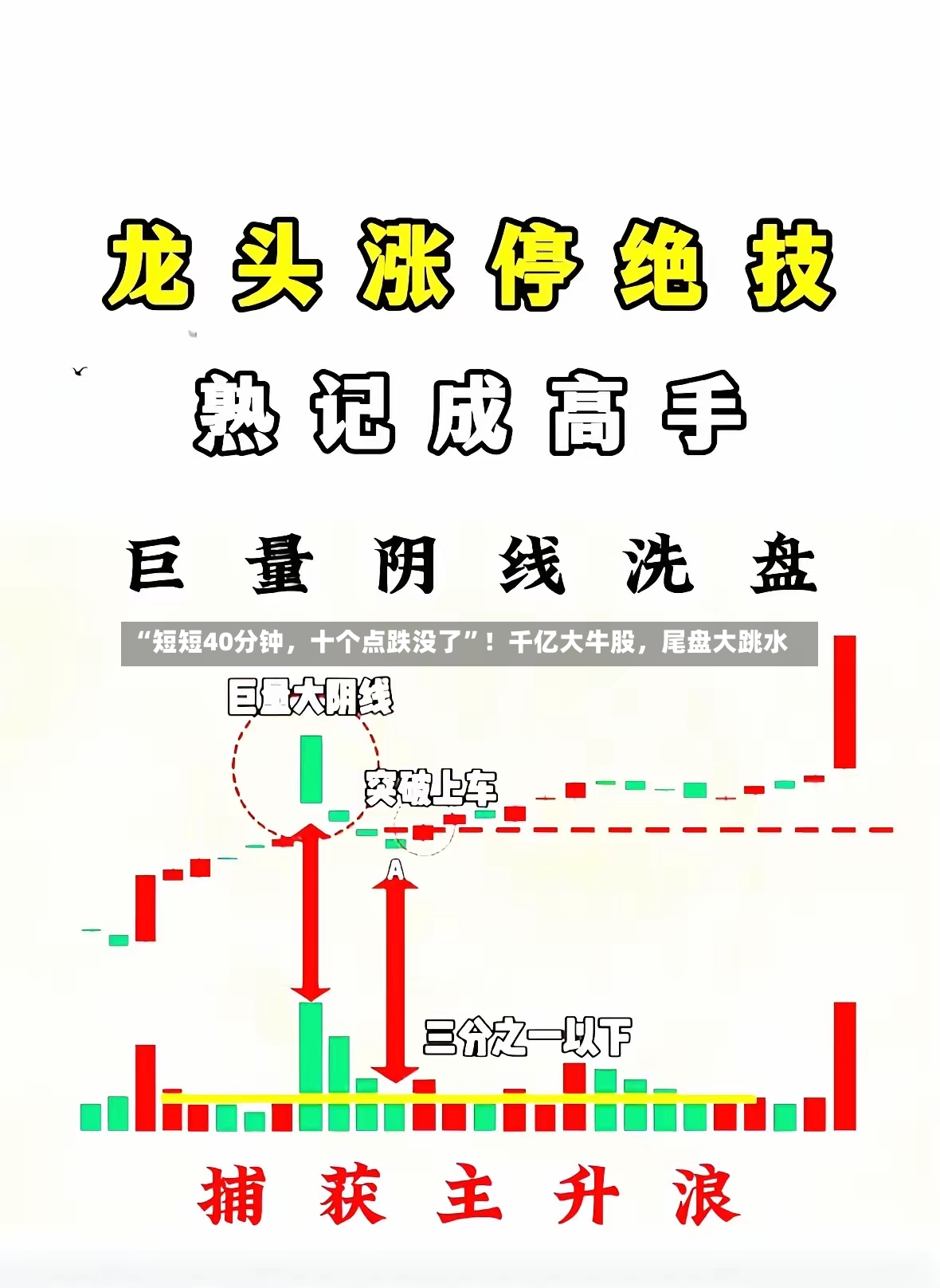 “短短40分钟，十个点跌没了”！千亿大牛股，尾盘大跳水-第2张图片