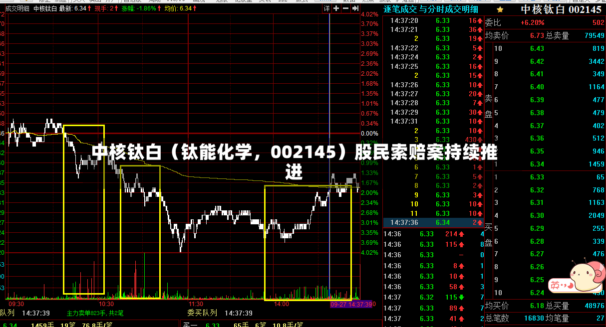 中核钛白（钛能化学，002145）股民索赔案持续推进-第2张图片