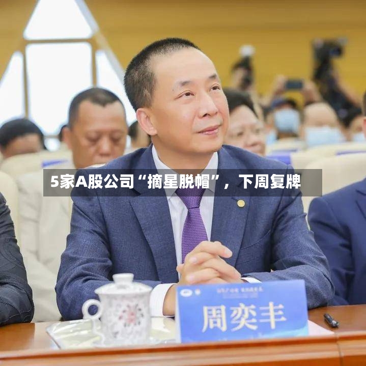 5家A股公司“摘星脱帽”，下周复牌-第2张图片