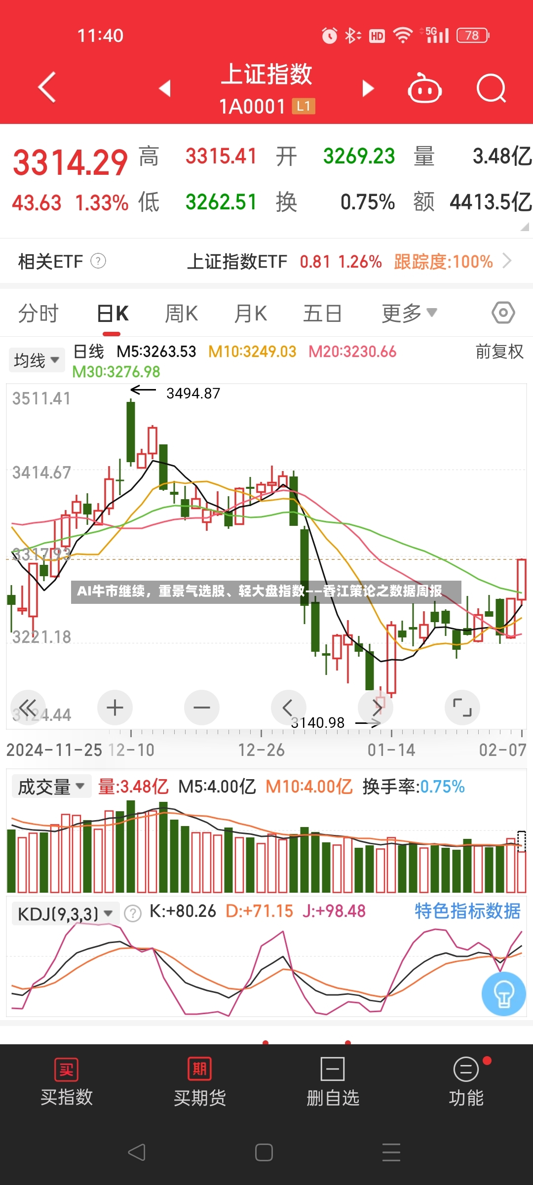 AI牛市继续，重景气选股	、轻大盘指数——香江策论之数据周报-第2张图片