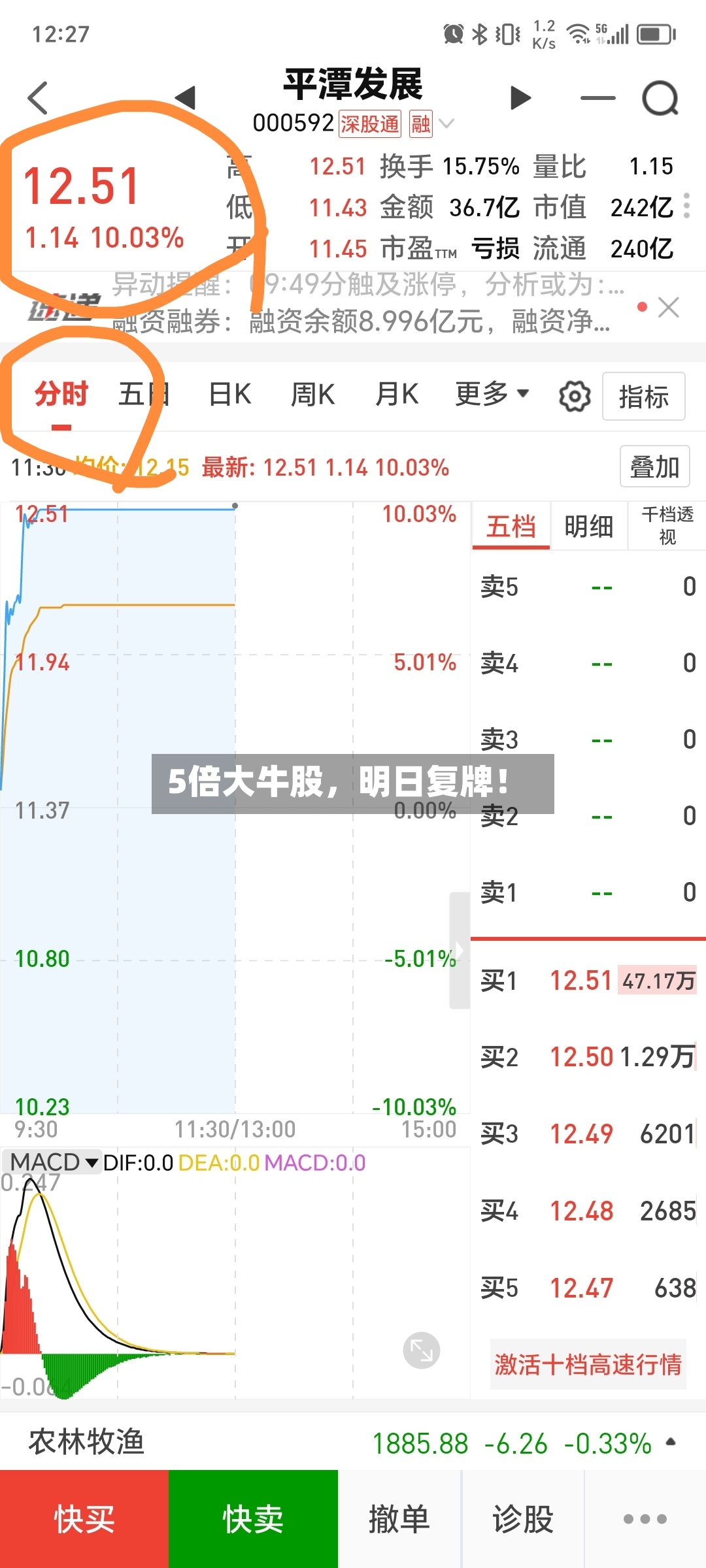 5倍大牛股	，明日复牌！-第2张图片