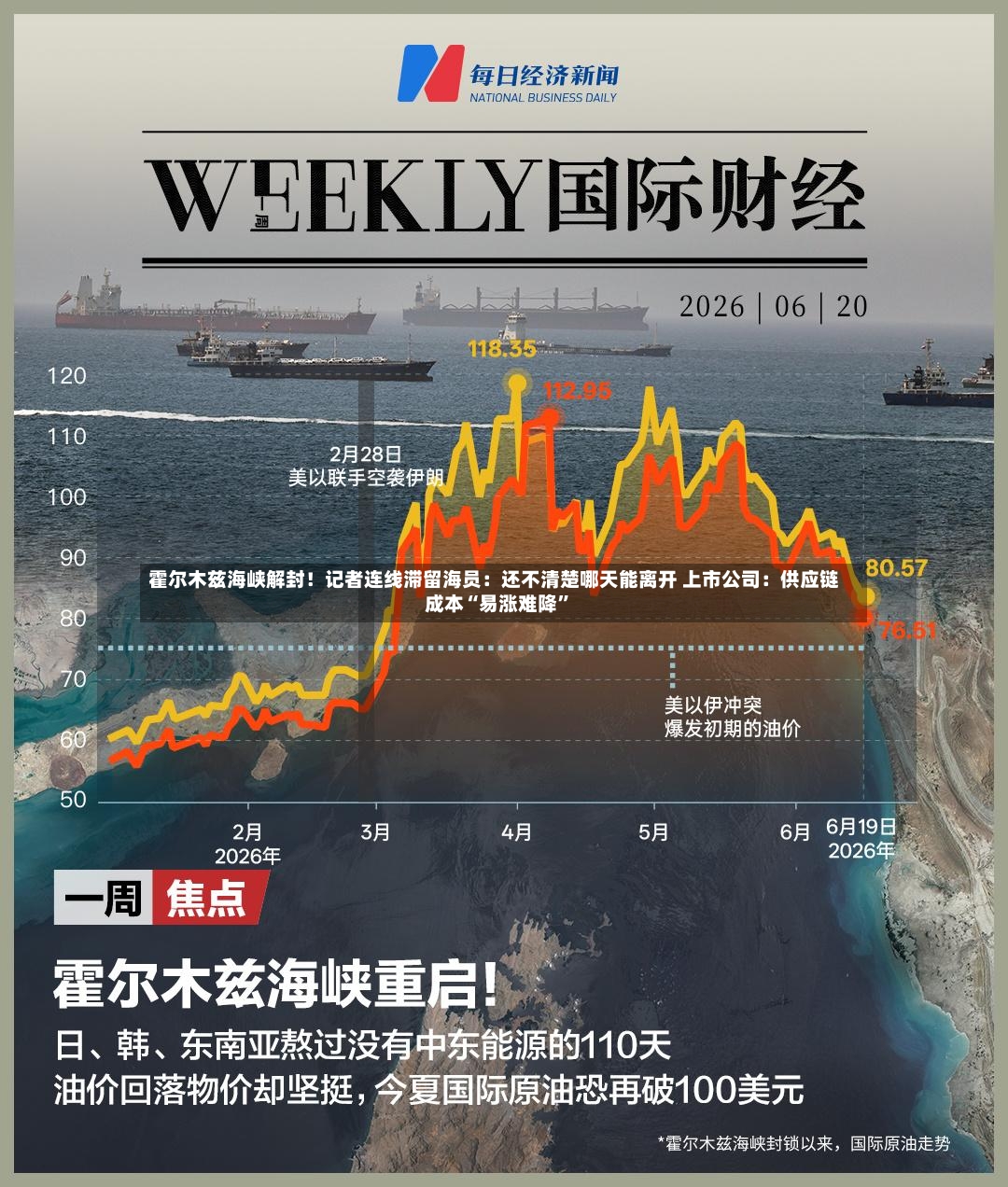 霍尔木兹海峡解封！记者连线滞留海员：还不清楚哪天能离开 上市公司：供应链成本“易涨难降	”-第2张图片