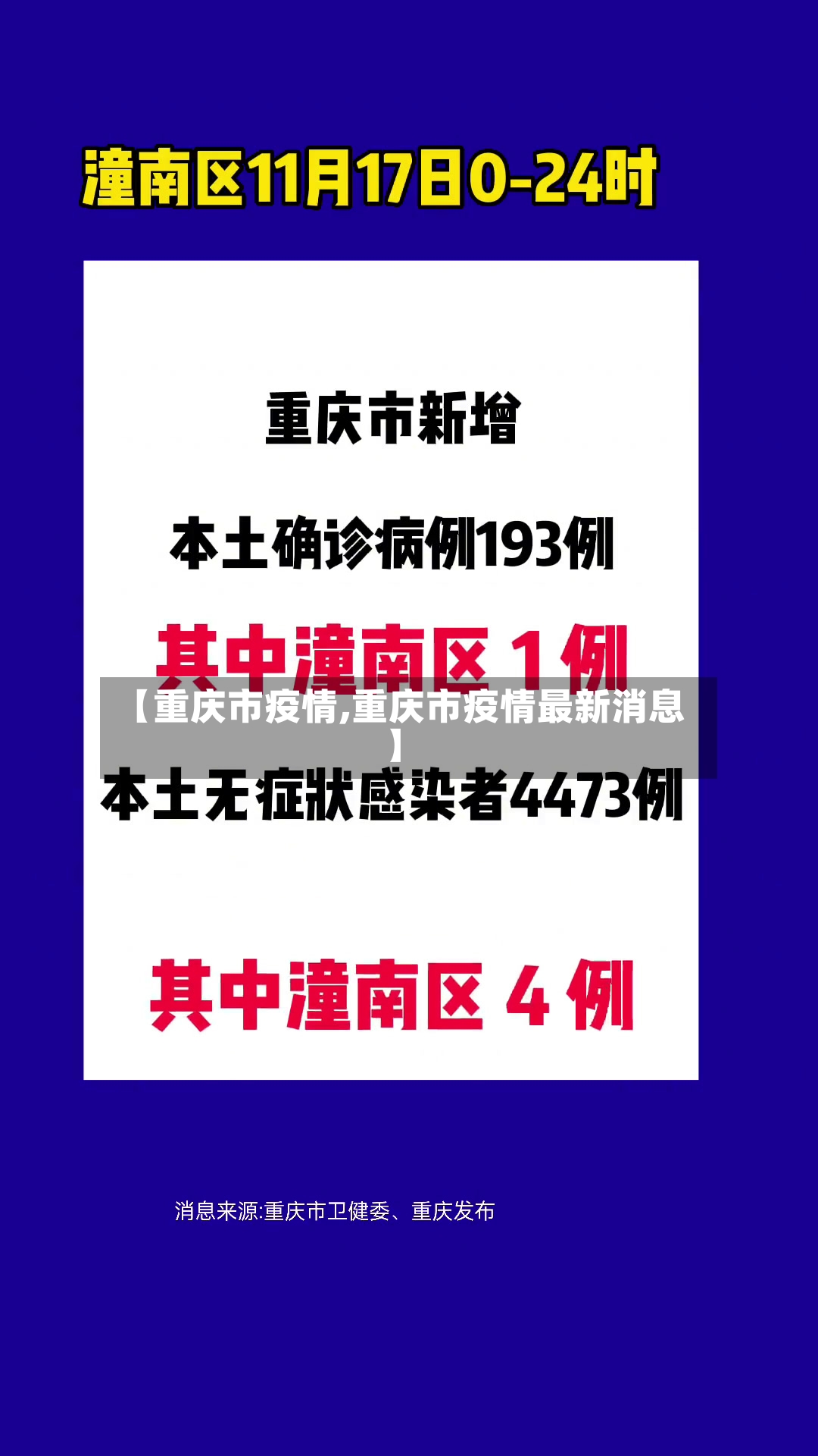 【重庆市疫情,重庆市疫情最新消息】