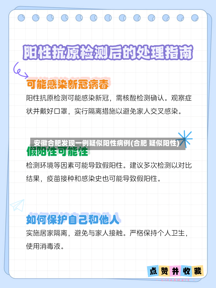 安徽合肥发现一例疑似阳性病例(合肥 疑似阳性)