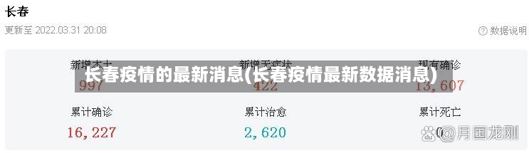长春疫情的最新消息(长春疫情最新数据消息)