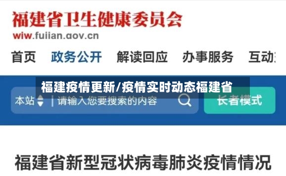 福建疫情更新/疫情实时动态福建省-第2张图片