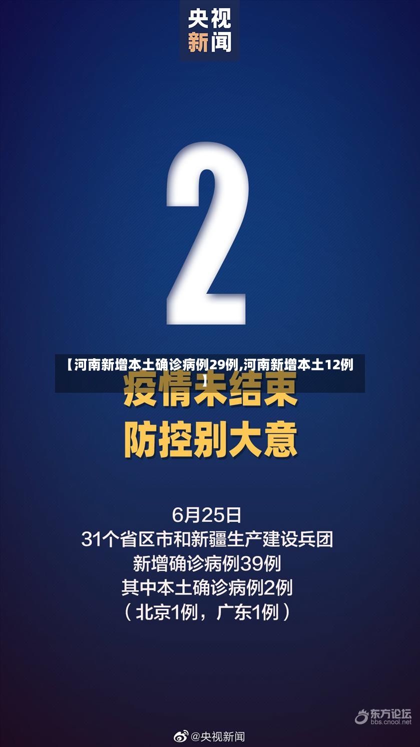 【河南新增本土确诊病例29例,河南新增本土12例】-第3张图片