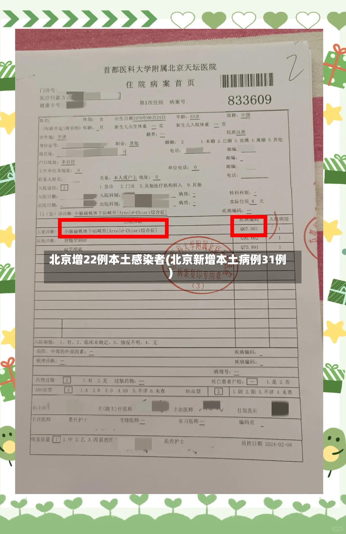 北京增22例本土感染者(北京新增本土病例31例)