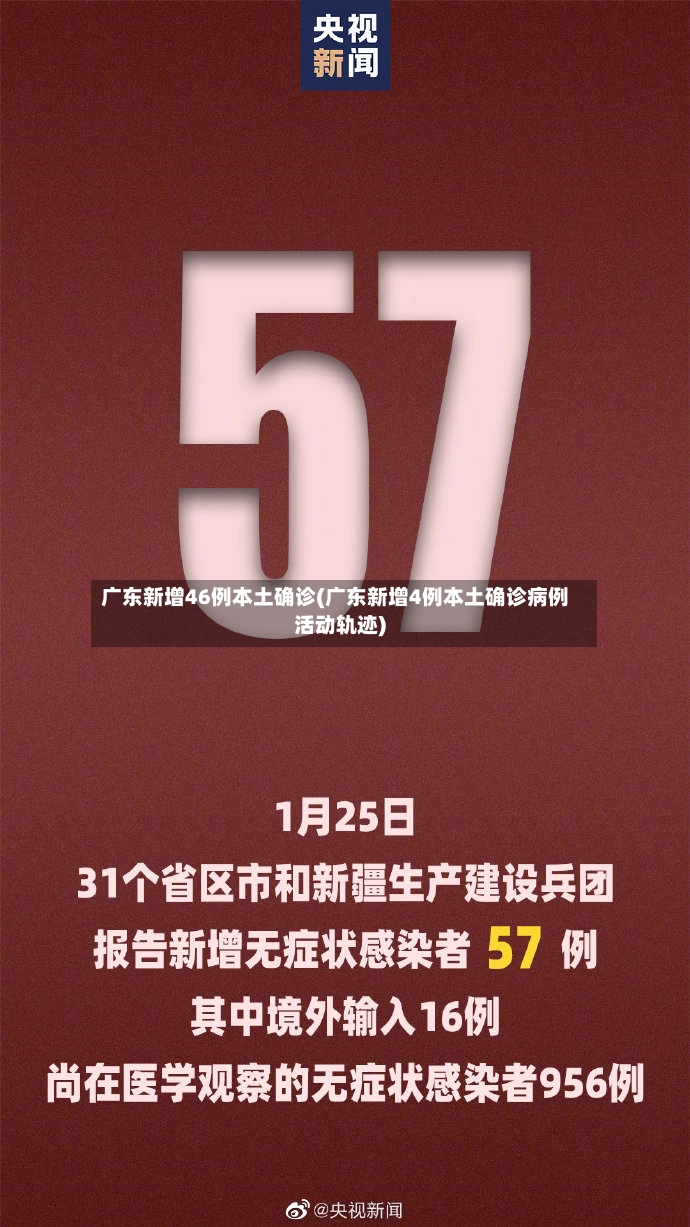 广东新增46例本土确诊(广东新增4例本土确诊病例活动轨迹)-第3张图片