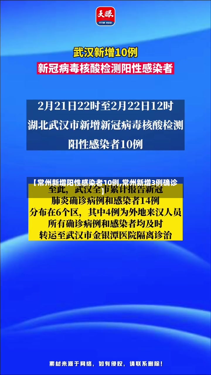 【常州新增阳性感染者10例,常州新增3例确诊】