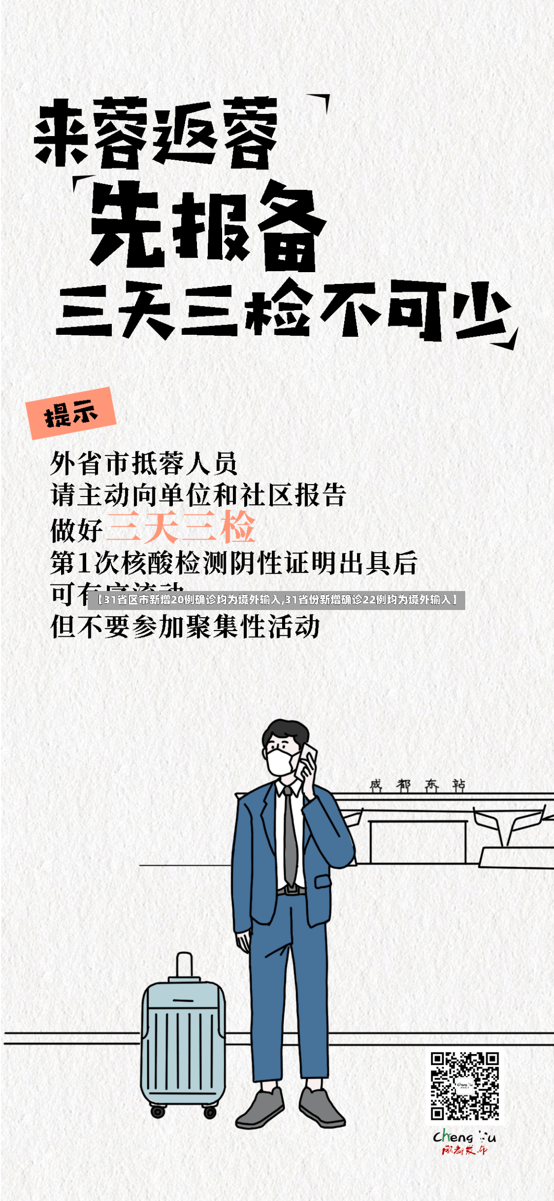 【31省区市新增20例确诊均为境外输入,31省份新增确诊22例均为境外输入】-第3张图片