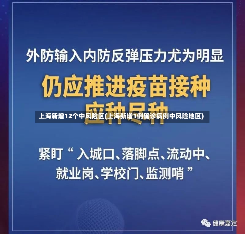 上海新增12个中风险区(上海新增1例确诊病例中风险地区)-第2张图片
