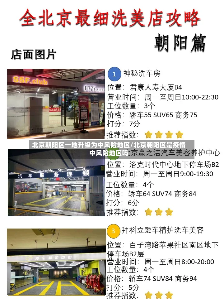 北京朝阳区一地升级为中风险地区/北京朝阳区是疫情中风险地区吗