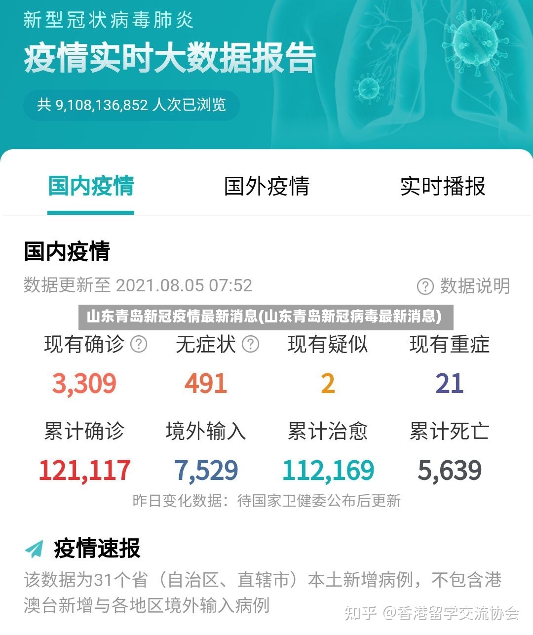 山东青岛新冠疫情最新消息(山东青岛新冠病毒最新消息)