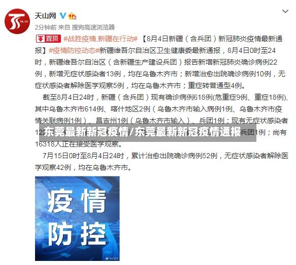 东莞最新新冠疫情/东莞最新新冠疫情通报-第3张图片