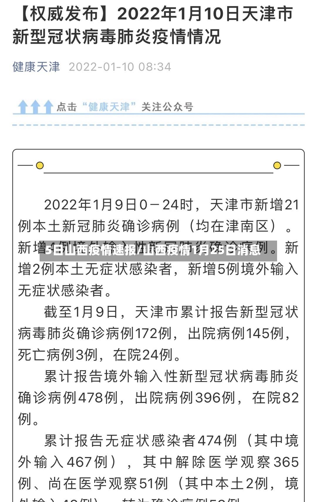 5日山西疫情速报/山西疫情1月25日消息-第2张图片