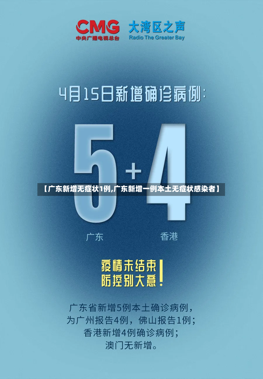 【广东新增无症状1例,广东新增一例本土无症状感染者】-第2张图片