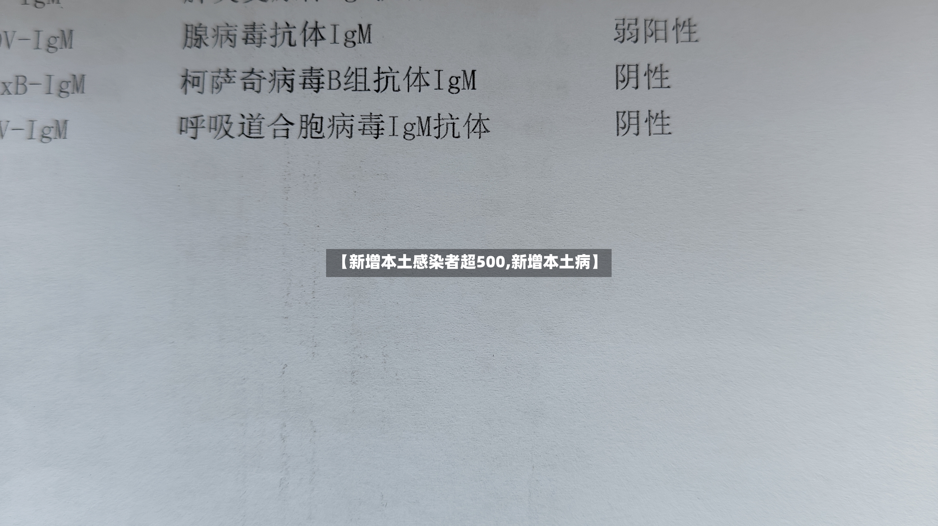 【新增本土感染者超500,新增本土病】-第3张图片