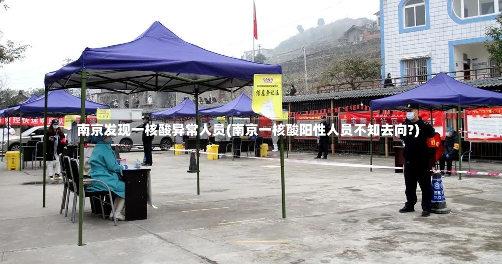 南京发现一核酸异常人员(南京一核酸阳性人员不知去向?)