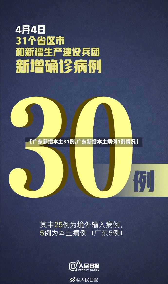 【广东新增本土31例,广东新增本土病例1例情况】-第2张图片