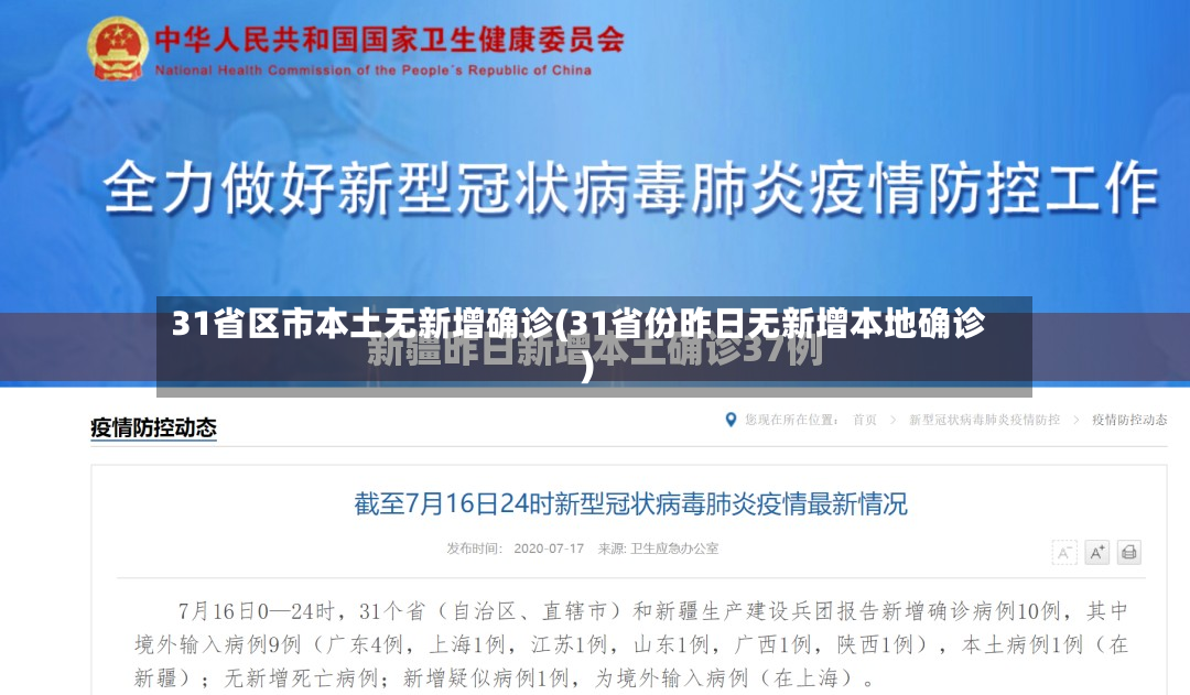 31省区市本土无新增确诊(31省份昨日无新增本地确诊)-第3张图片