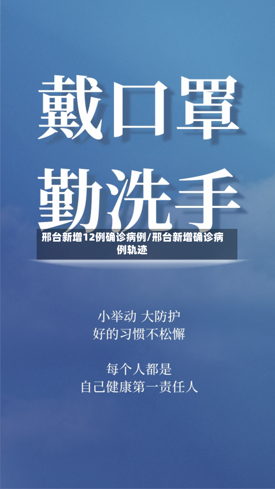 邢台新增12例确诊病例/邢台新增确诊病例轨迹