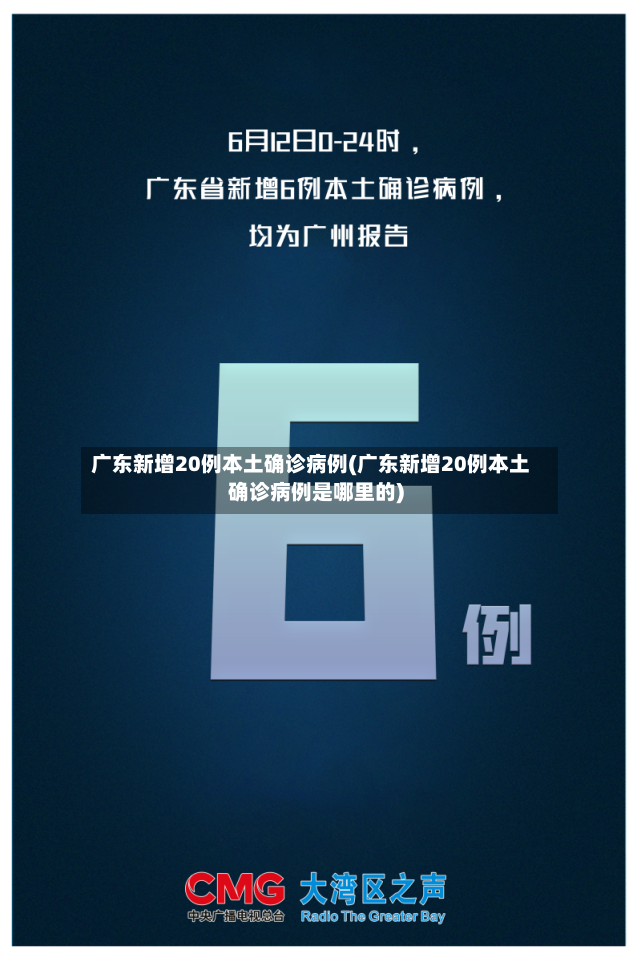 广东新增20例本土确诊病例(广东新增20例本土确诊病例是哪里的)-第3张图片