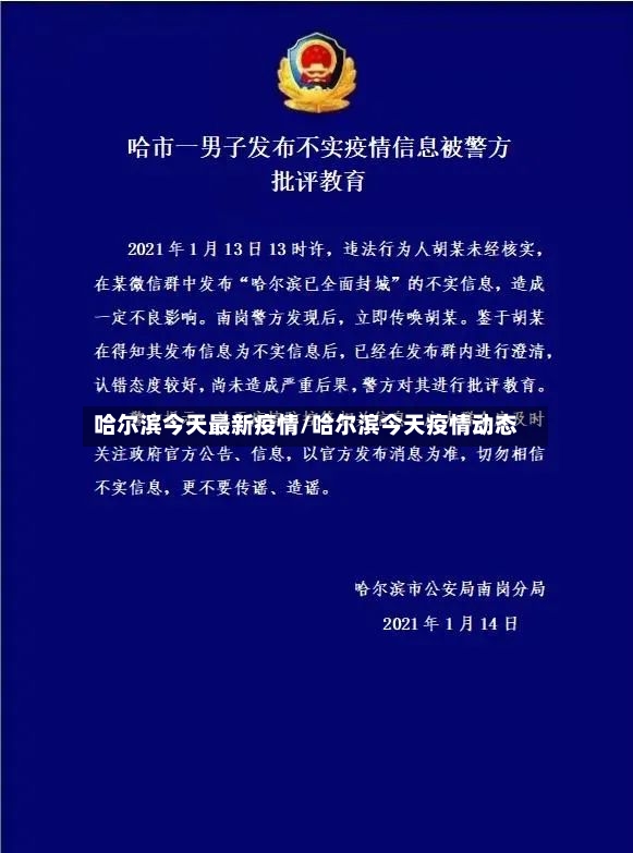 哈尔滨今天最新疫情/哈尔滨今天疫情动态-第2张图片