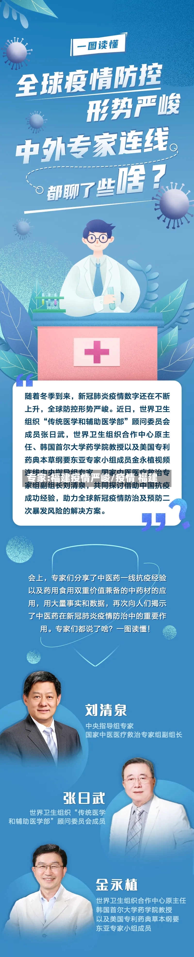 专家:福建疫情严峻/疫情 福建