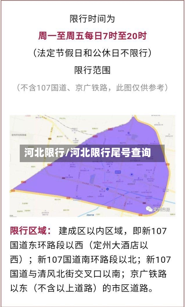 河北限行/河北限行尾号查询-第2张图片