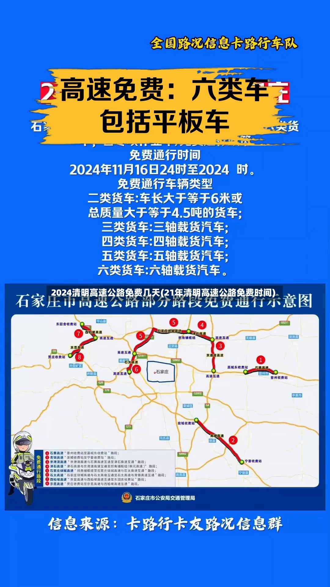 2024清明高速公路免费几天(21年清明高速公路免费时间)