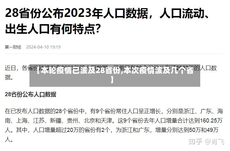 【本轮疫情已波及28省份,本次疫情波及几个省】