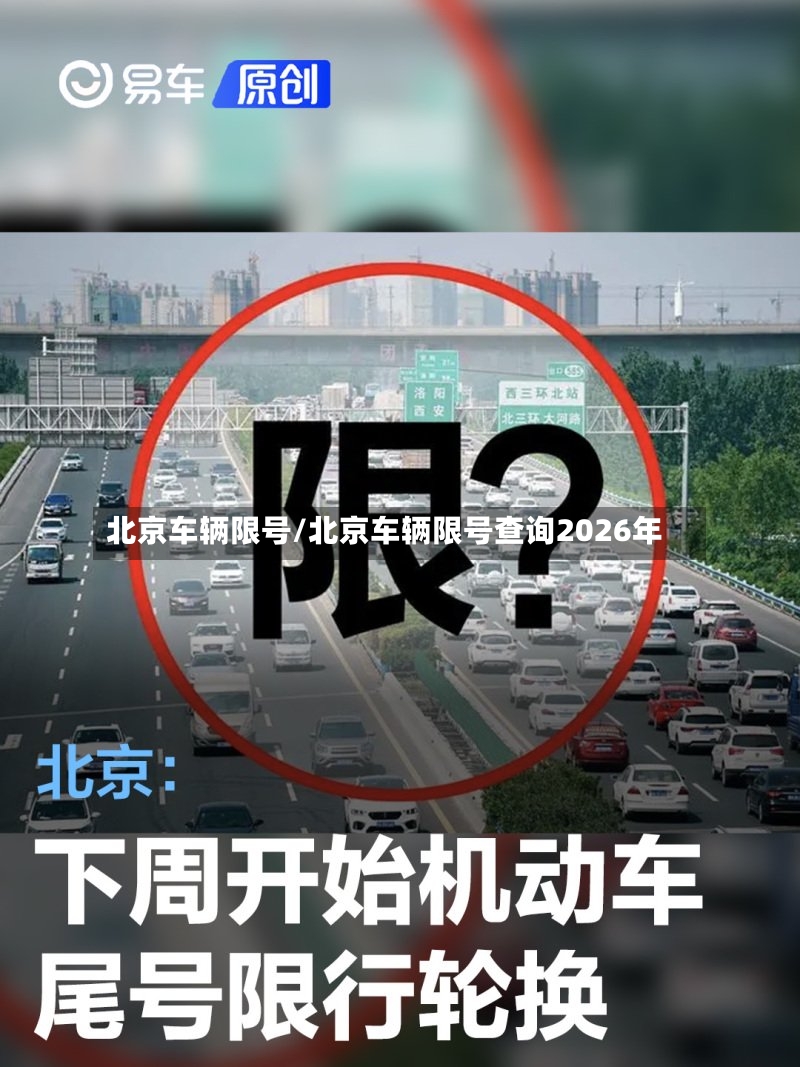 北京车辆限号/北京车辆限号查询2026年-第3张图片