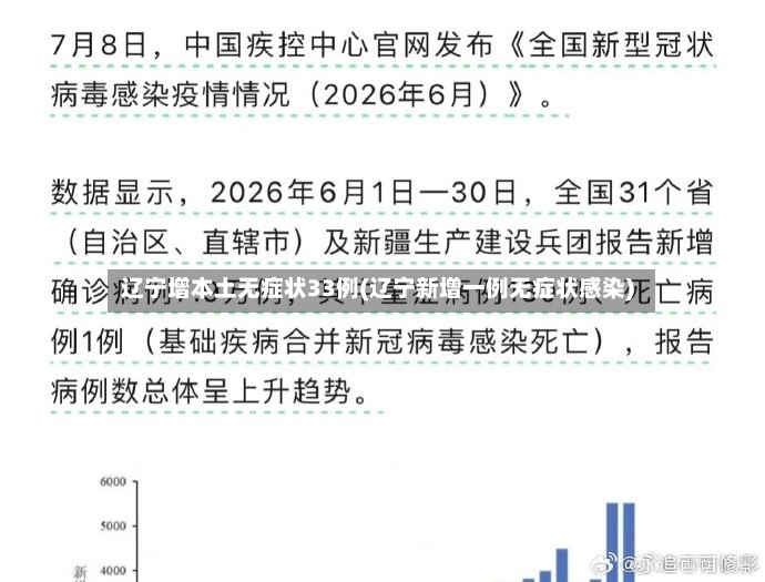 辽宁增本土无症状33例(辽宁新增一例无症状感染)-第2张图片