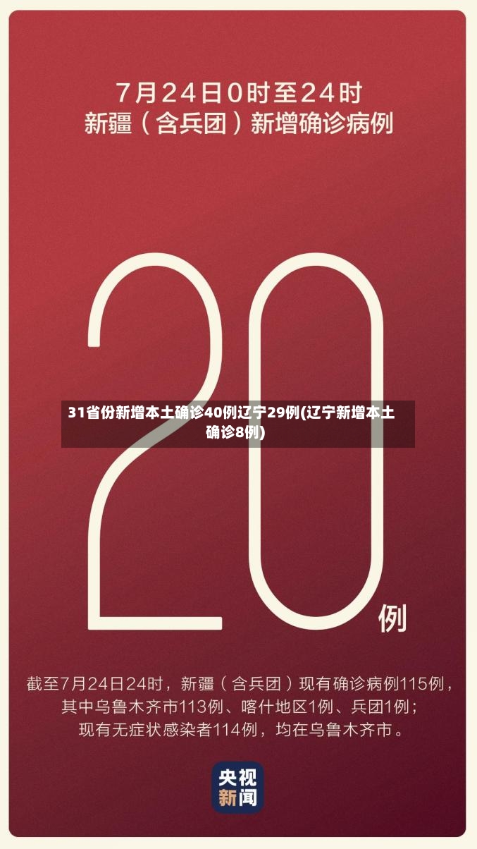 31省份新增本土确诊40例辽宁29例(辽宁新增本土确诊8例)-第2张图片