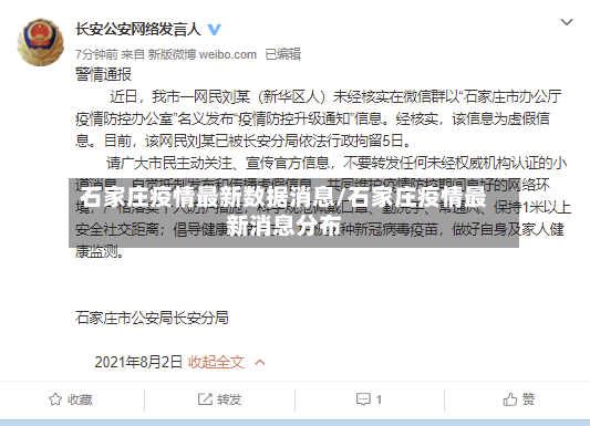 石家庄疫情最新数据消息/石家庄疫情最新消息分布-第2张图片