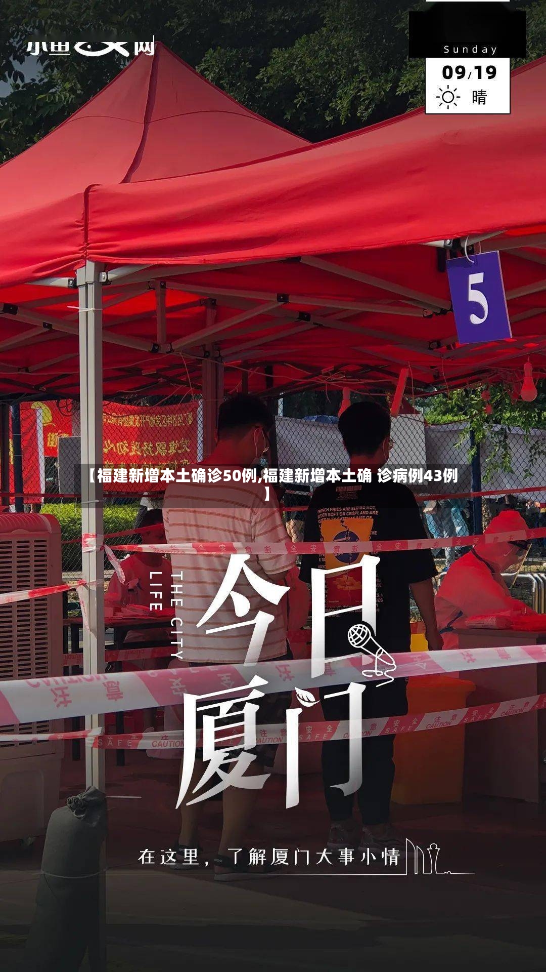 【福建新增本土确诊50例,福建新增本土确 诊病例43例】