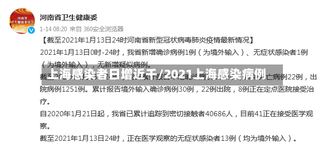上海感染者日增近千/2021上海感染病例-第2张图片