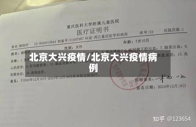 北京大兴疫情/北京大兴疫情病例