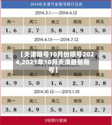 【天津限号10月份限号2024,2021年10月天津最新限号】-第2张图片