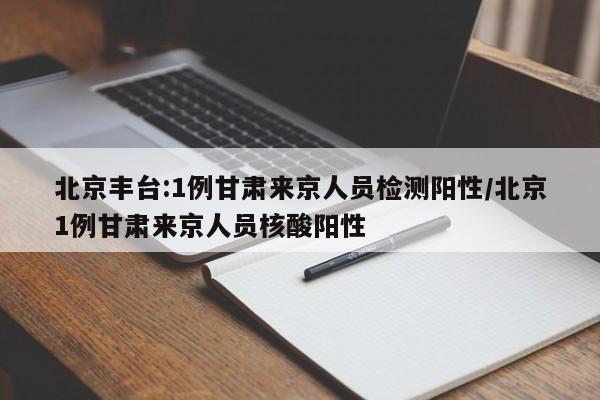 北京丰台:1例甘肃来京人员检测阳性/北京1例甘肃来京人员核酸阳性